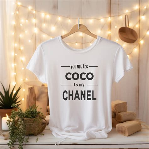 coco chanel t shirt womens|coco chanel crop top.